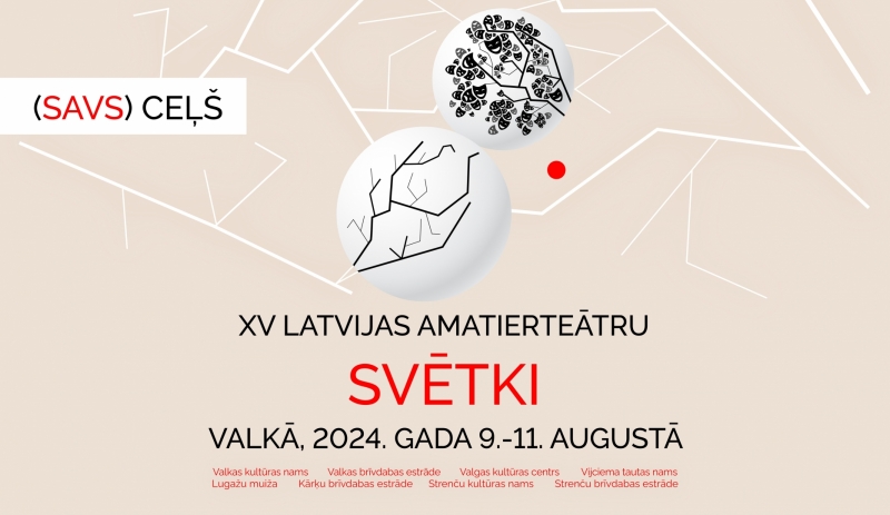 Amatierteātru svētku vizuālis