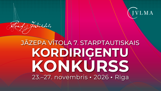 Vizuālis Jāzepa Vītola Starptautiskajam kordiriģentu konkursam