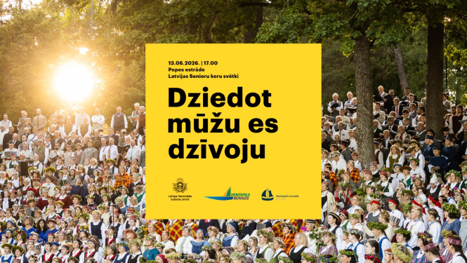 Senioru koru svētki "Dziedot mūžu es dzīvoju"