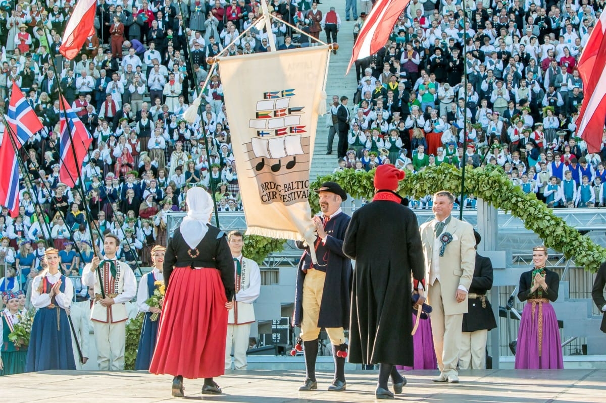 Ziemeļu un Baltijas valstu dziesmu svētku Noslēguma koncerts