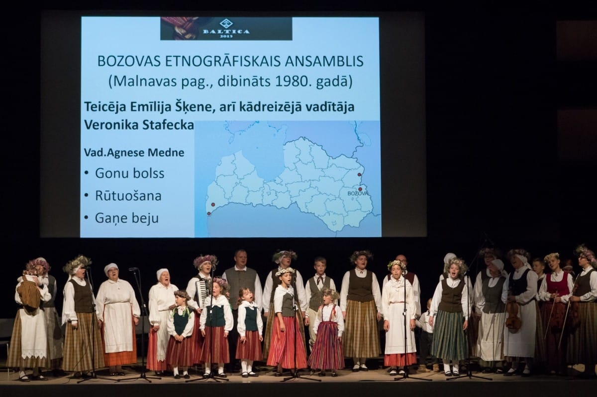 Baltijas valstu teicēju koncerts festivālā "Baltica 2015"