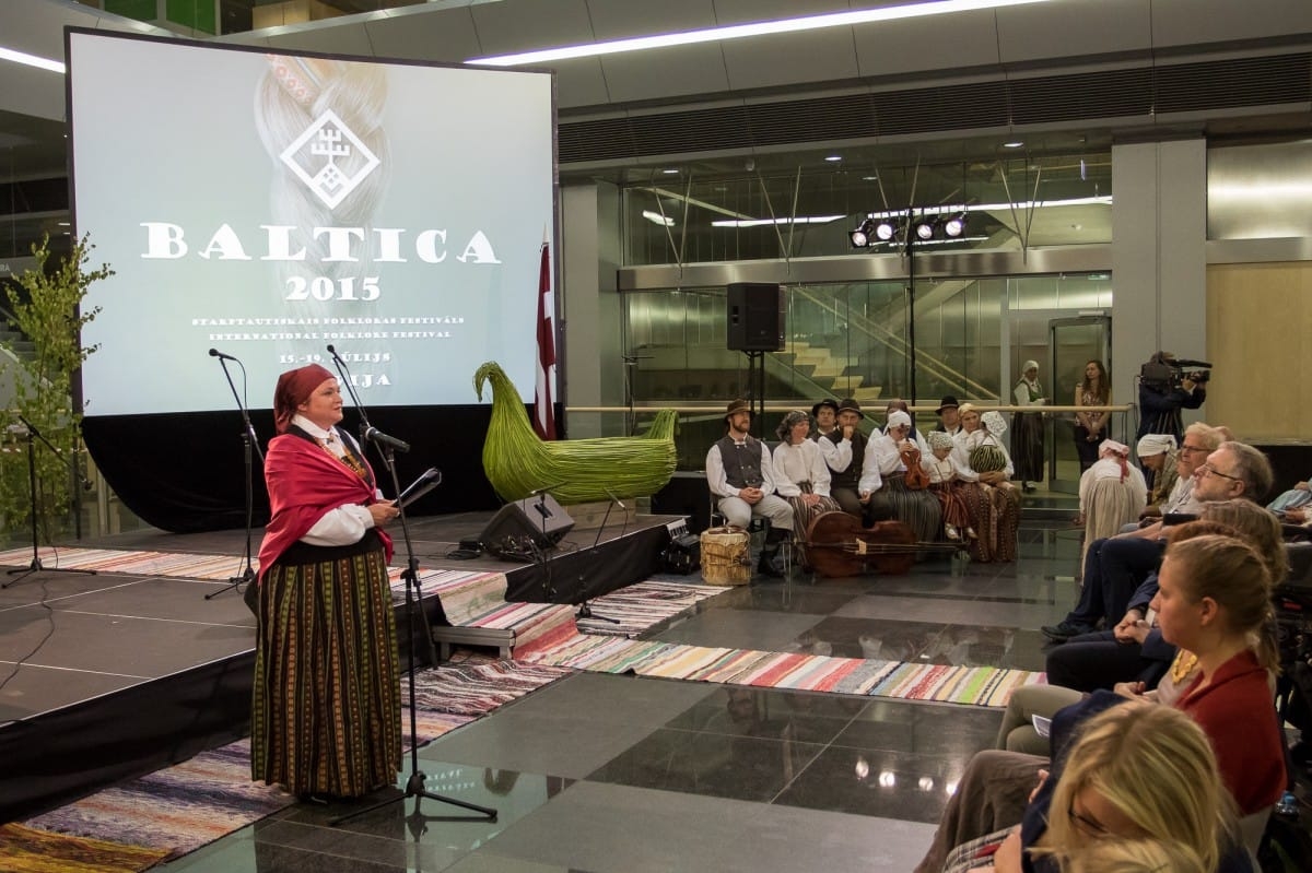 "Ozols auga Daugavā". Festivāla „Baltica” mantojuma vakars