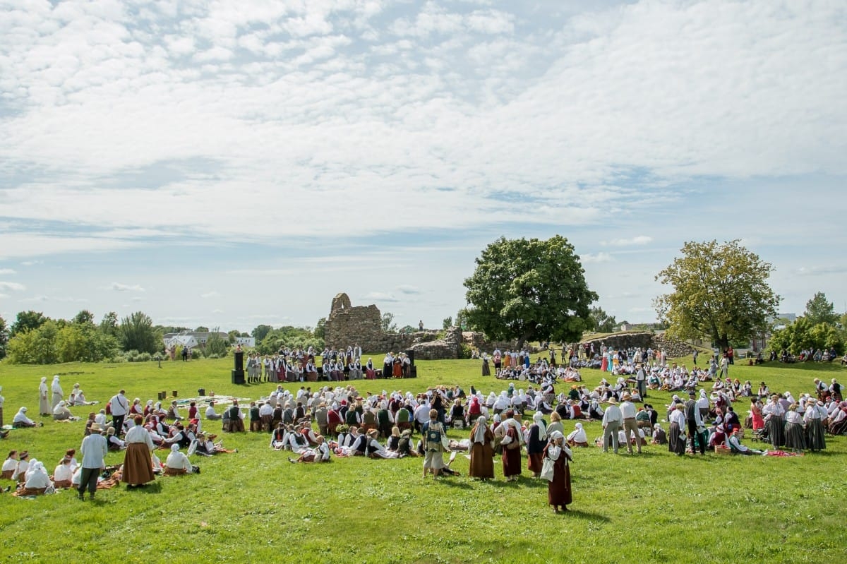 "Baltica 2015" Novadu sadziedāšanās Rēzeknē / Communal singing from the regions