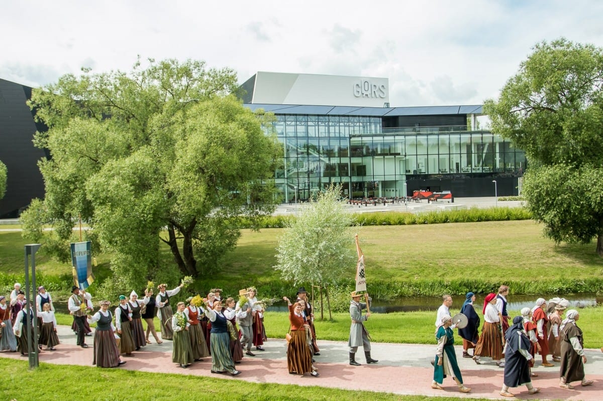 "Baltica 2015" gājiens Rēzeknē / "Baltica 2015" participants' procession