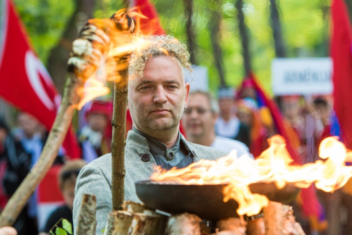 VIII Starptautiskā tautas deju festivāla "Sudmaliņas" atklāšanas diena