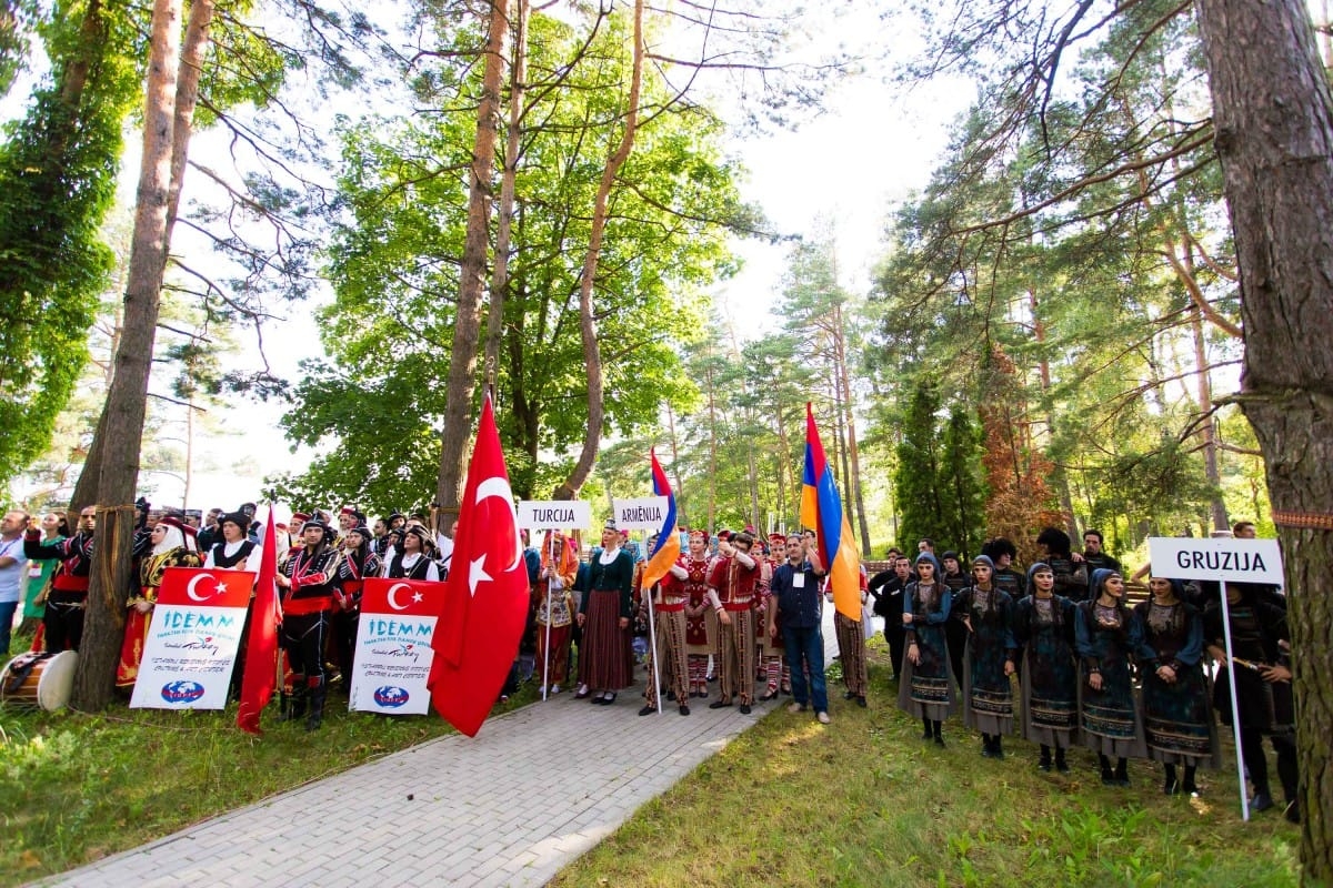 VIII Starptautiskā tautas deju festivāla "Sudmaliņas" atklāšanas diena