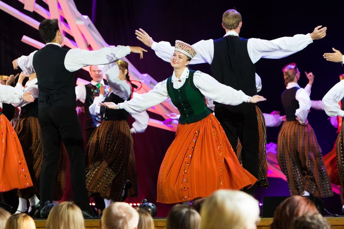 VIII Starptautiskā tautas deju festivāla "Sudmaliņas" atklāšanas diena