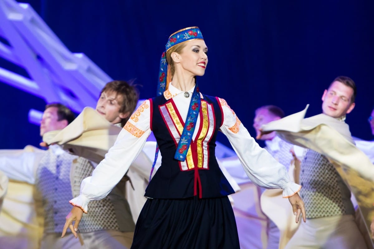 VIII Starptautiskā tautas deju festivāla "Sudmaliņas" atklāšanas diena