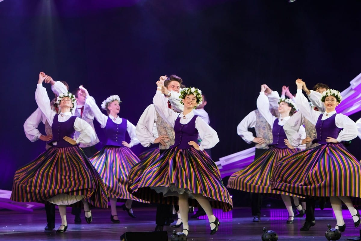 VIII Starptautiskā tautas deju festivāla "Sudmaliņas" atklāšanas diena