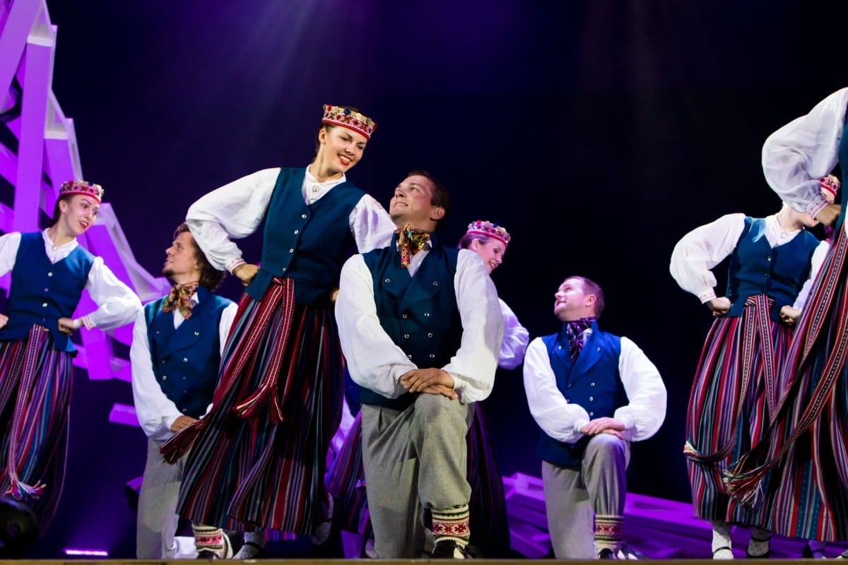 VIII Starptautiskā tautas deju festivāla "Sudmaliņas" atklāšanas diena