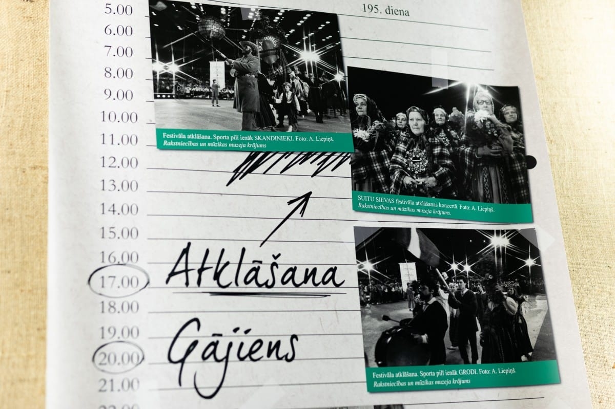 Izstādes "Astoņas baltas dienas - BALTICA Latvijā kopš 1988.gada" atklāšana Starptautiskais folkloras festivāls BALTICA 2018