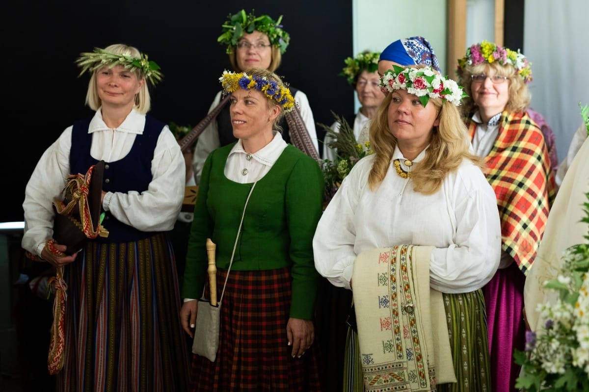Izstādes "Astoņas baltas dienas - BALTICA Latvijā kopš 1988.gada" atklāšana Starptautiskais folkloras festivāls BALTICA 2018