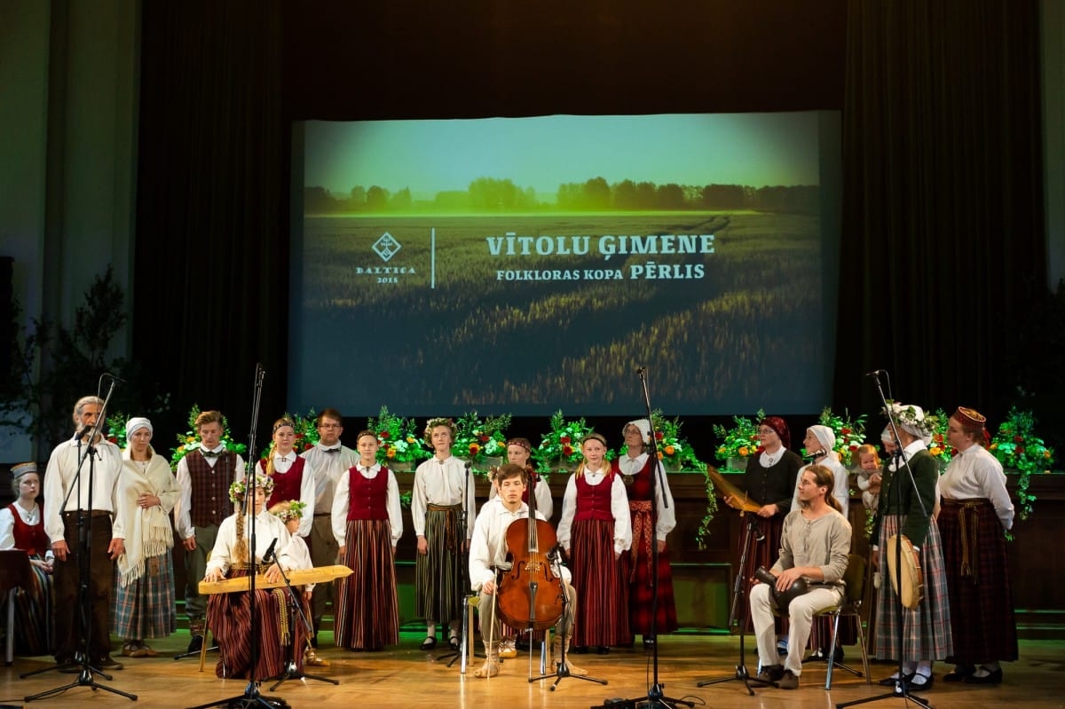 Ģimeņu dižkoncerts "Dzimtas dziesmas", Starptautiskais folkloras festivāls BALTICA 2018