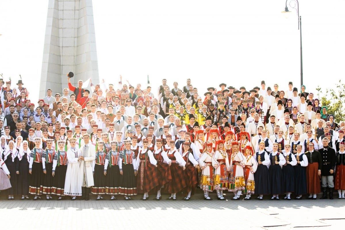 IX Starptautiskā tautas deju festivāla "Sudmaliņas" noslēguma koncerts Liepājā