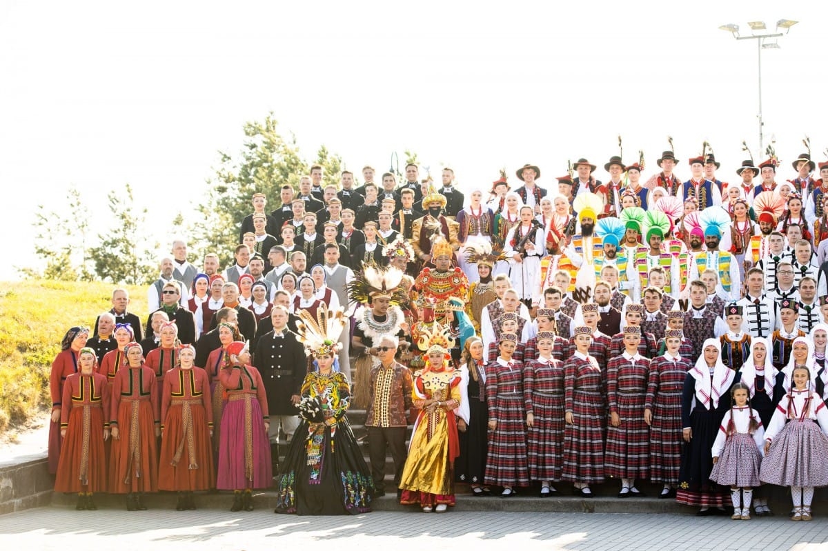 IX Starptautiskā tautas deju festivāla "Sudmaliņas" noslēguma koncerts Liepājā
