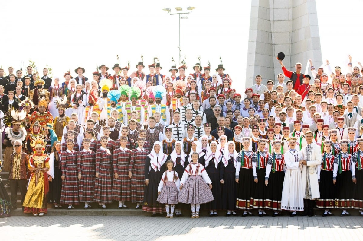 IX Starptautiskā tautas deju festivāla "Sudmaliņas" noslēguma koncerts Liepājā