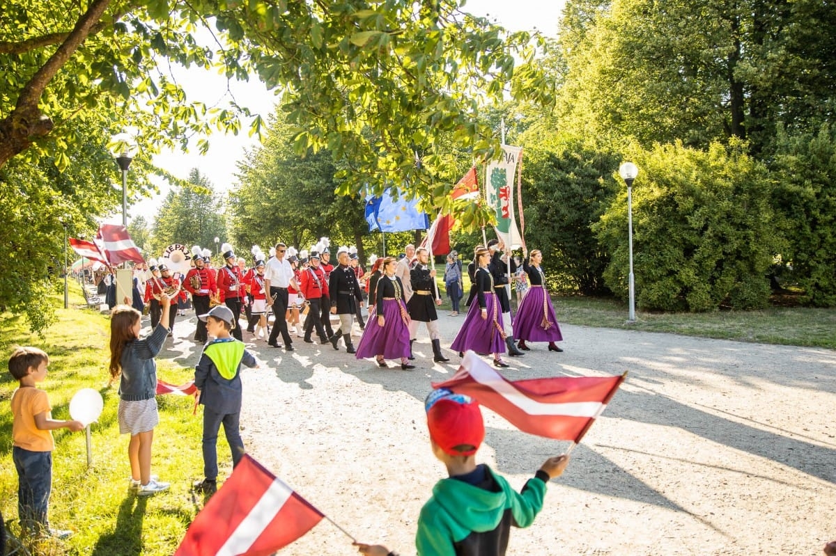 IX Starptautiskā tautas deju festivāla "Sudmaliņas" noslēguma koncerts Liepājā