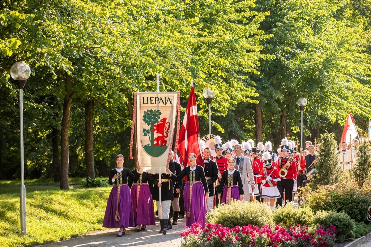 IX Starptautiskā tautas deju festivāla "Sudmaliņas" noslēguma koncerts Liepājā