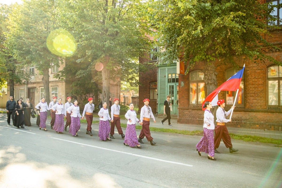 IX Starptautiskā tautas deju festivāla "Sudmaliņas" noslēguma koncerts Liepājā