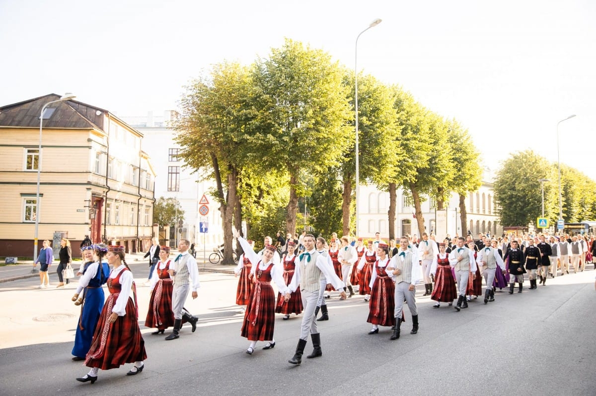 IX Starptautiskā tautas deju festivāla "Sudmaliņas" noslēguma koncerts Liepājā