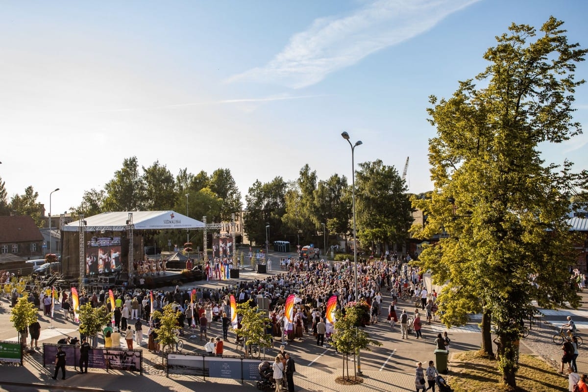 IX Starptautiskā tautas deju festivāla "Sudmaliņas" noslēguma koncerts Liepājā