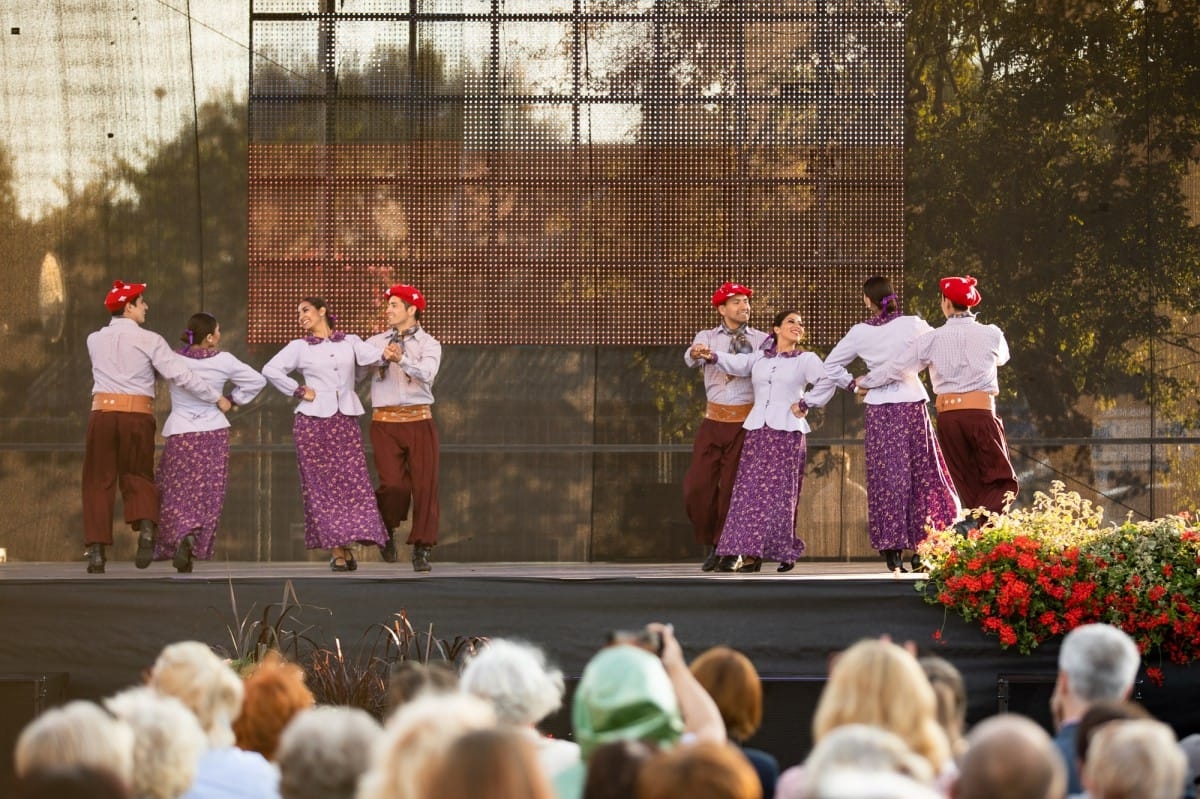 IX Starptautiskā tautas deju festivāla "Sudmaliņas" noslēguma koncerts Liepājā