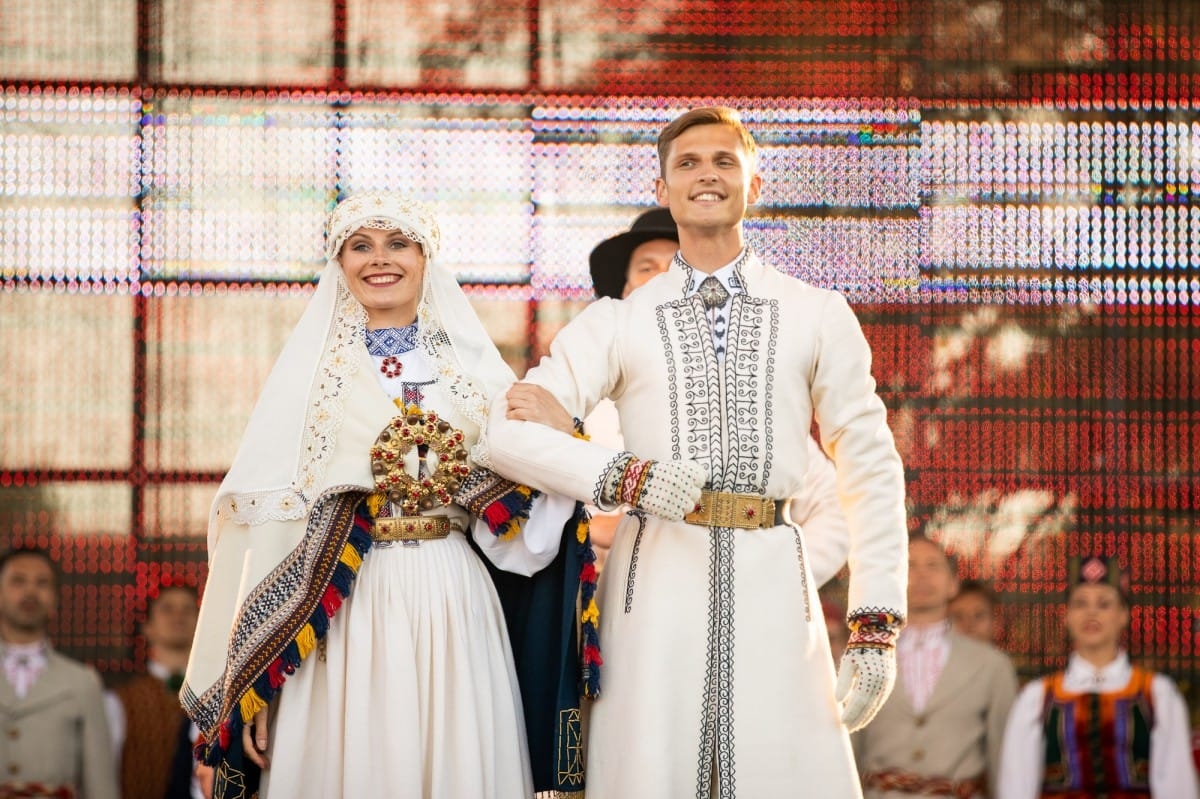 IX Starptautiskā tautas deju festivāla "Sudmaliņas" noslēguma koncerts Liepājā