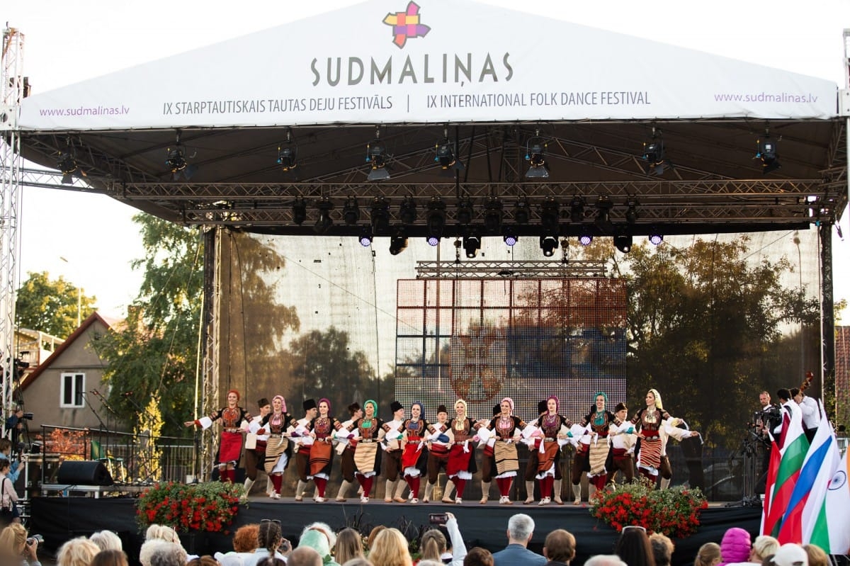 IX Starptautiskā tautas deju festivāla "Sudmaliņas" noslēguma koncerts Liepājā