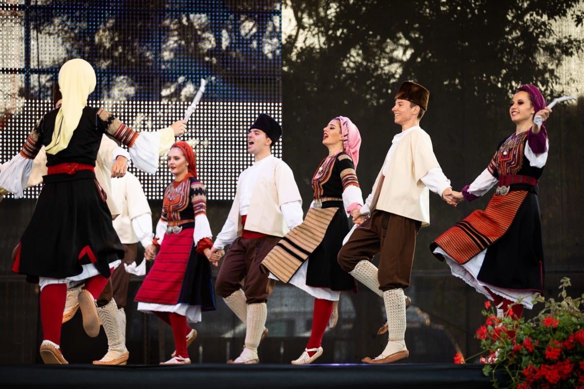 IX Starptautiskā tautas deju festivāla "Sudmaliņas" noslēguma koncerts Liepājā