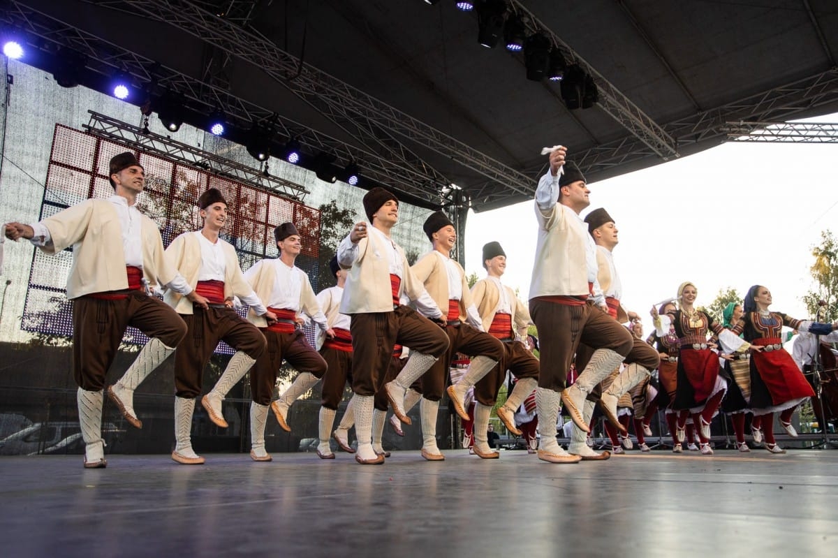 IX Starptautiskā tautas deju festivāla "Sudmaliņas" noslēguma koncerts Liepājā