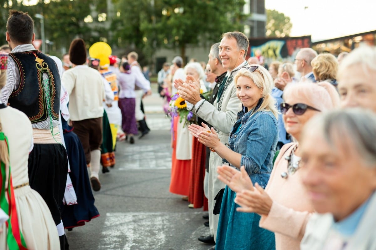 IX Starptautiskā tautas deju festivāla "Sudmaliņas" noslēguma koncerts Liepājā