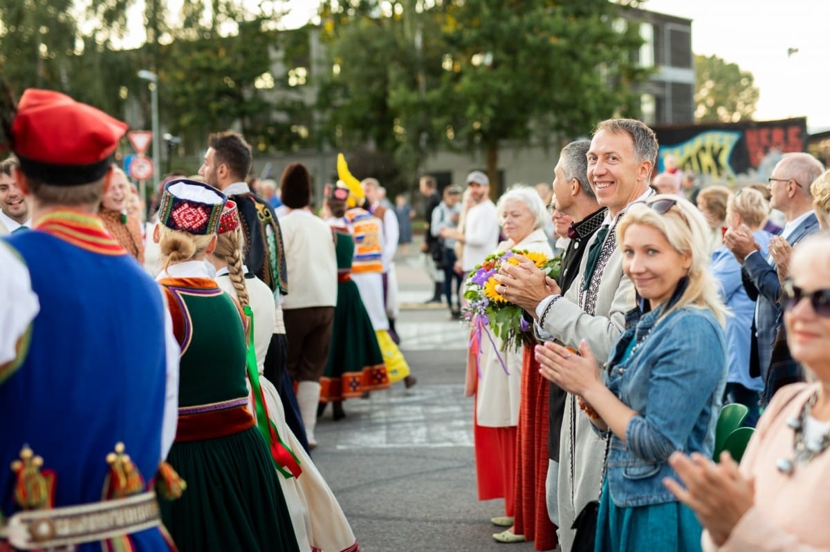 IX Starptautiskā tautas deju festivāla "Sudmaliņas" noslēguma koncerts Liepājā