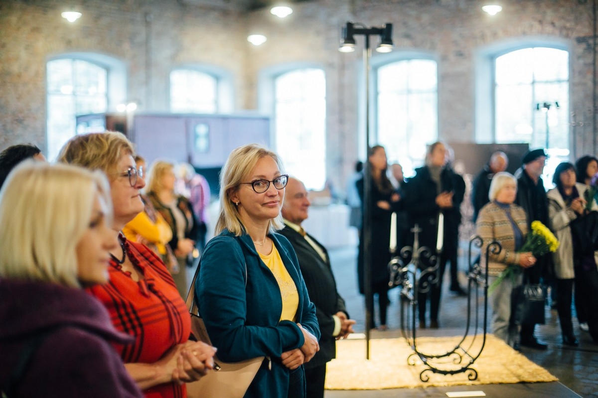 Tautas lietišķās mākslas un amatniecības izstādes "Metāls un rotas" atklāšana Latvijas dzelzceļa vēstures muzejā