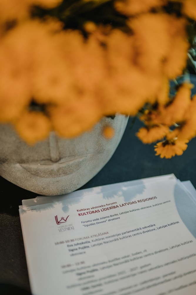 Latvijas kultūras vēstnieku forums “Kultūras līderība Latvijas reģionos”