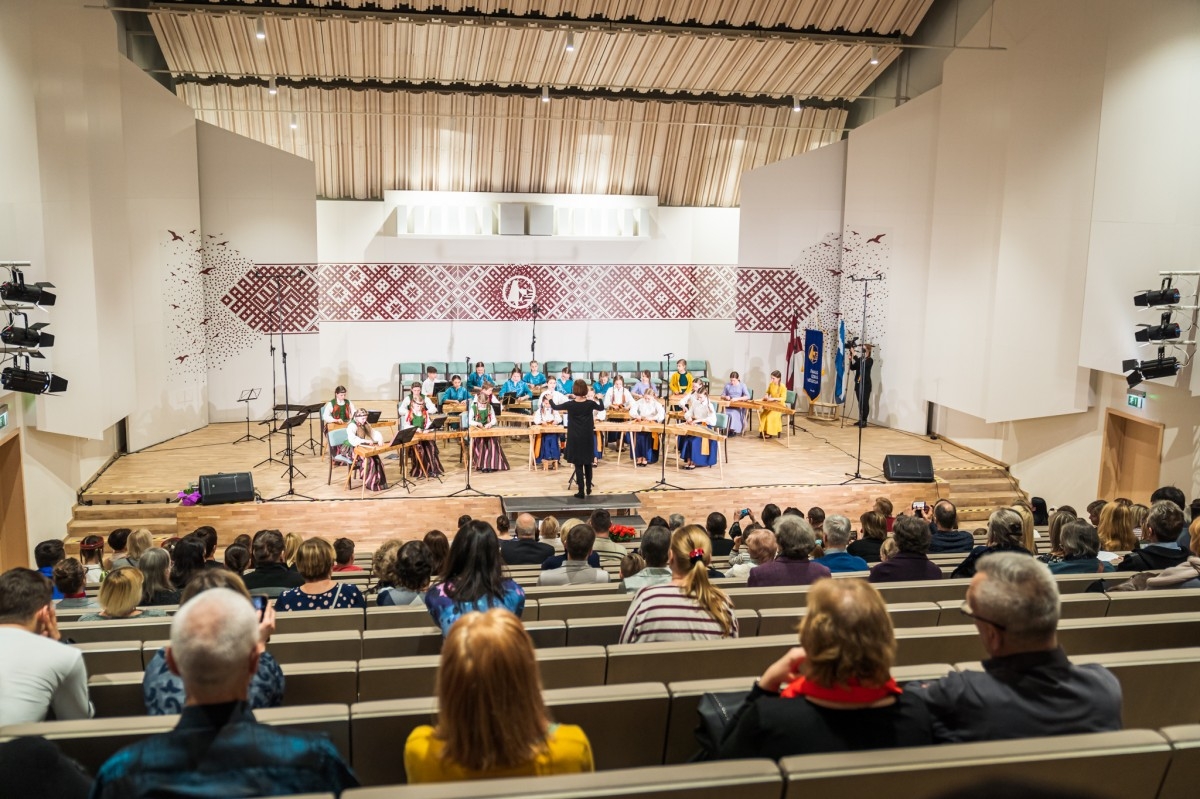 Rietumlatvijas koklētāju ansambļu koncerts 22.02.2020.