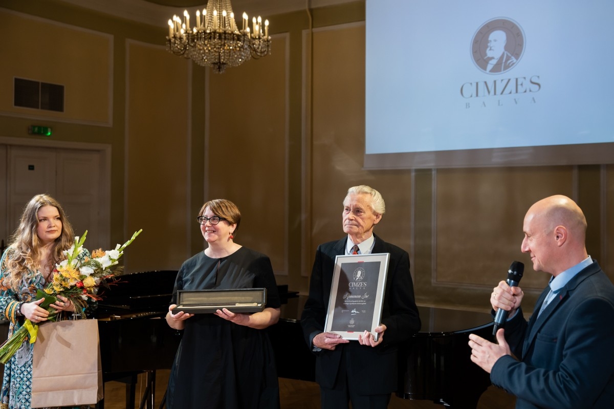 Kultūras ministrijas apbalvojuma un "Cimzes balvas 2020" pasniegšanas ceremonija izciliem pedagogiem un skolēniem kultūrizglītī