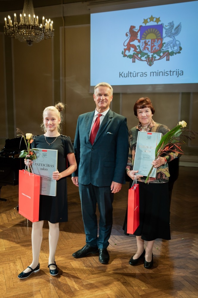 Kultūras ministrijas apbalvojuma un "Cimzes balvas 2020" pasniegšanas ceremonija izciliem pedagogiem un skolēniem kultūrizglītī