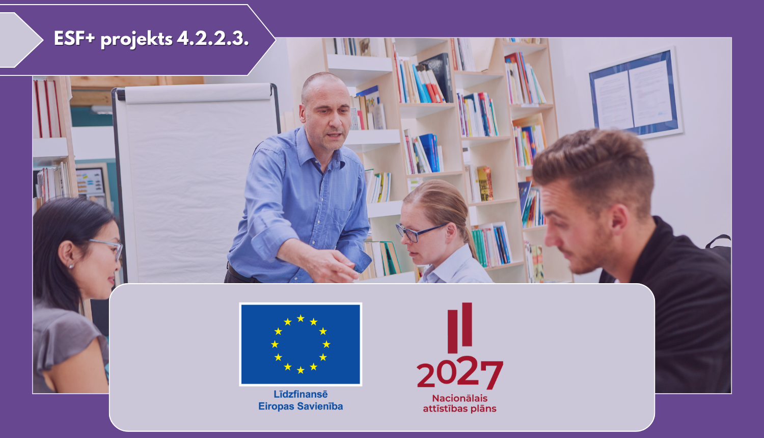 Vizuālis pedagogu pilnveides kursu projektam