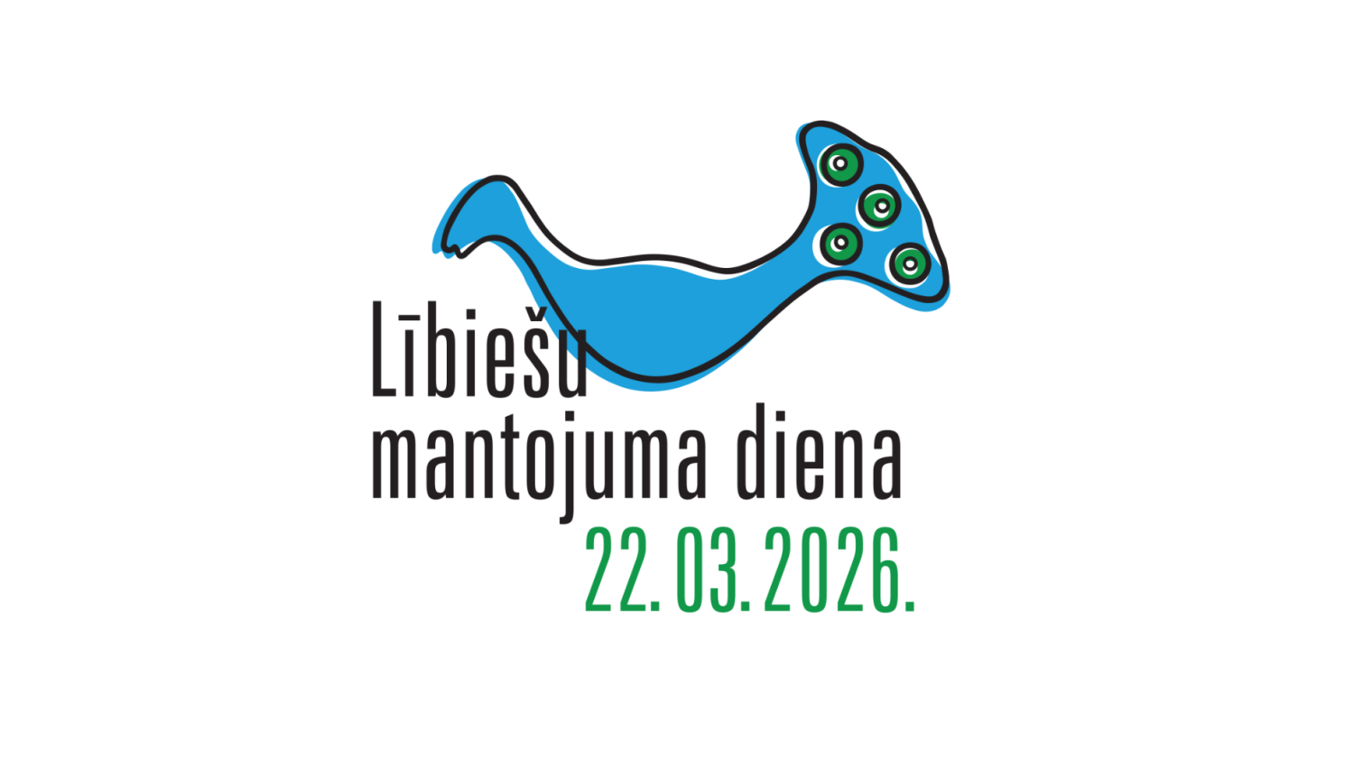 Lībiešu mantojuma dienas emblēma ar ūdensputnu