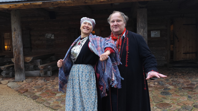 Igauņi uzņem projekta "Singing Heritage Route" dalībniekus