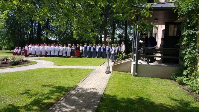 Latviešu – igauņu Dziesmu diena “Kroņu pinējs”. Jānim Cimzem - 205.