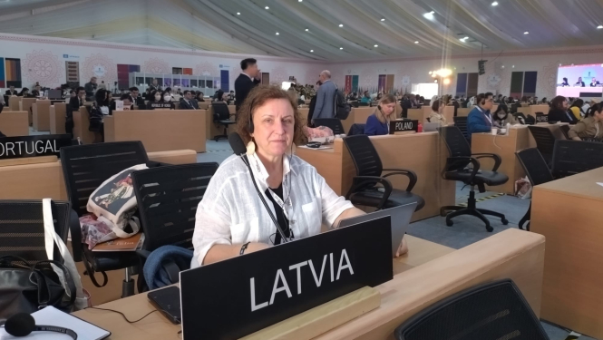LNKC nemateriālā kultūras mantojuma eksperte Gita Lancere piedalās UNESCO Nemateriālā kultūras mantojuma Starpvaldību komitejas 20. sesijā