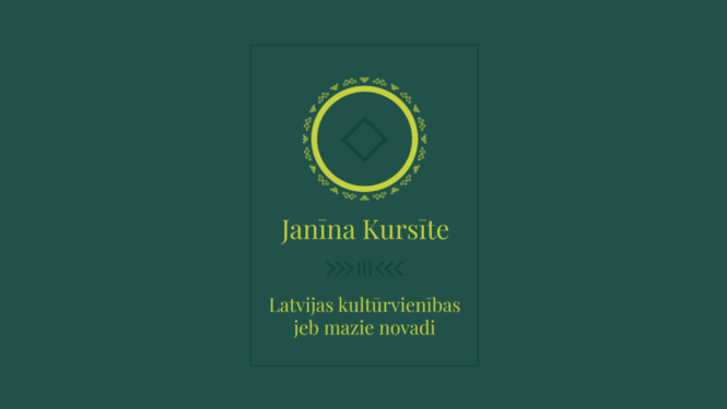 Janīnas Kursītes jaunās grāmatas vāciņš zaļā krāsā