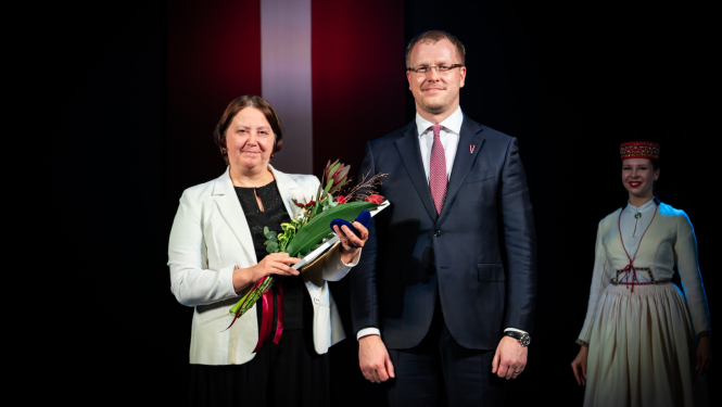 Signe Pujāte un Andrejs Elksniņš