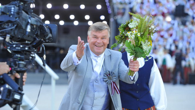 Romāns Vanags Dziesmu svētkos