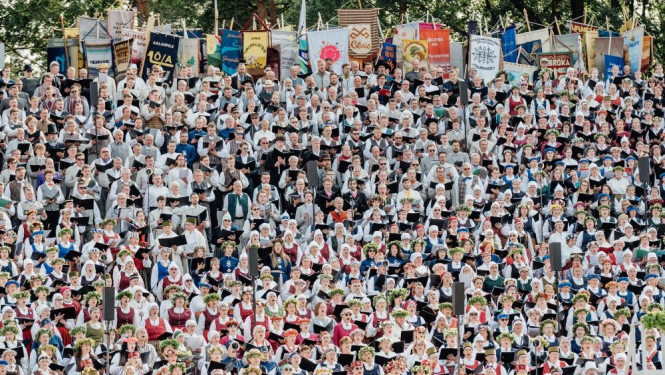 Kopkoris Latgales Dziesmu svētkos 2025. gadā