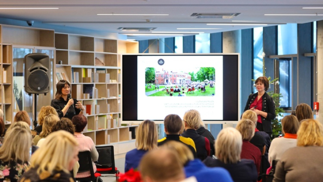 Kursu norise Dziesmusvētku telpā