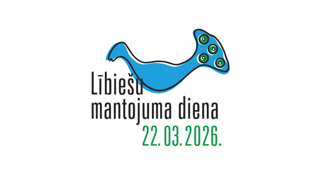 Lībiešu mantojuma dienas emblēma ar ūdensputnu