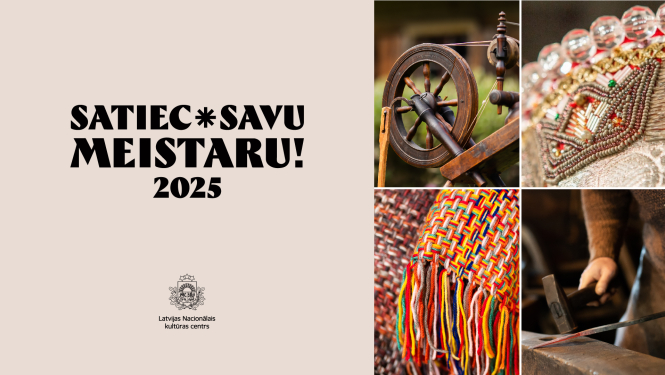 Satiec savu meistaru logo