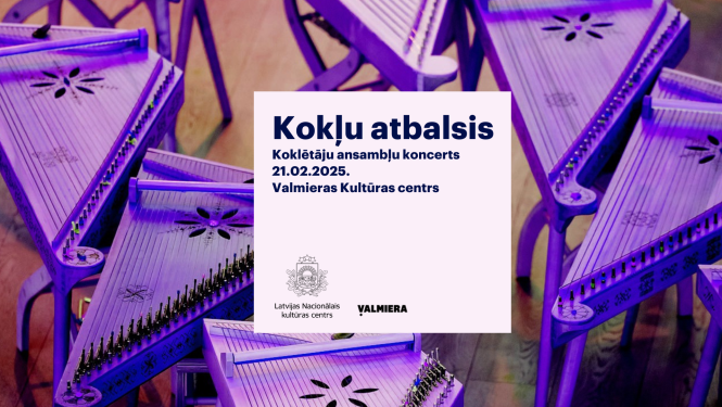 Kokļu mūzikas koncerts afiša